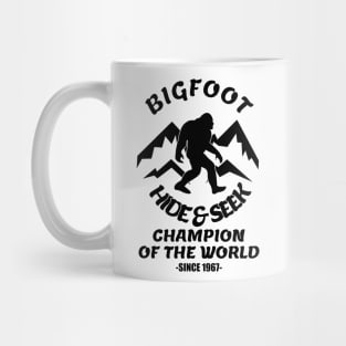 Bigfoot Hide and Seek Champion of the World Mug